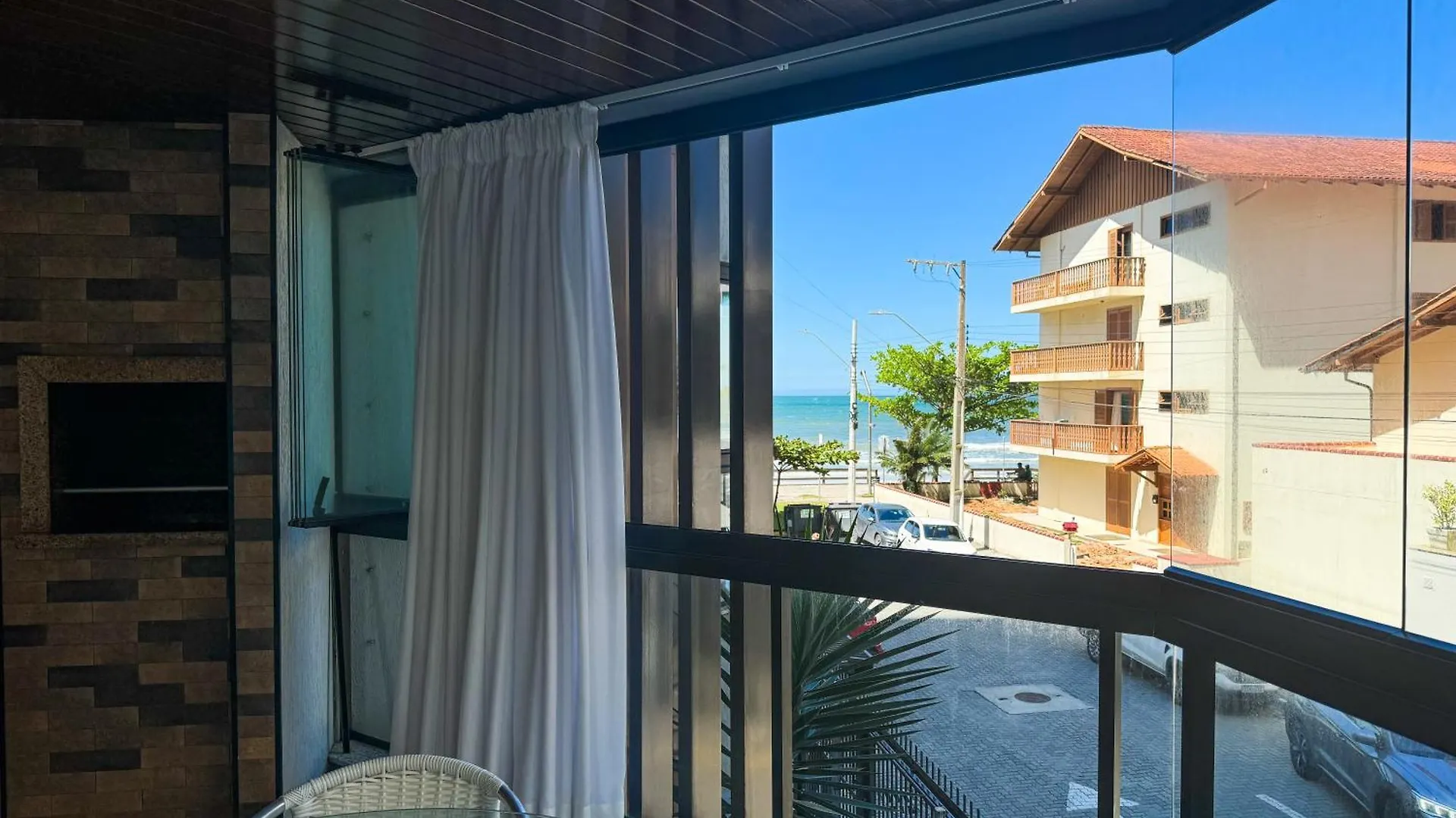 شقة Pe Na Areia 30 Passos Do Mar Apto 102 ايتابيما البرازيل